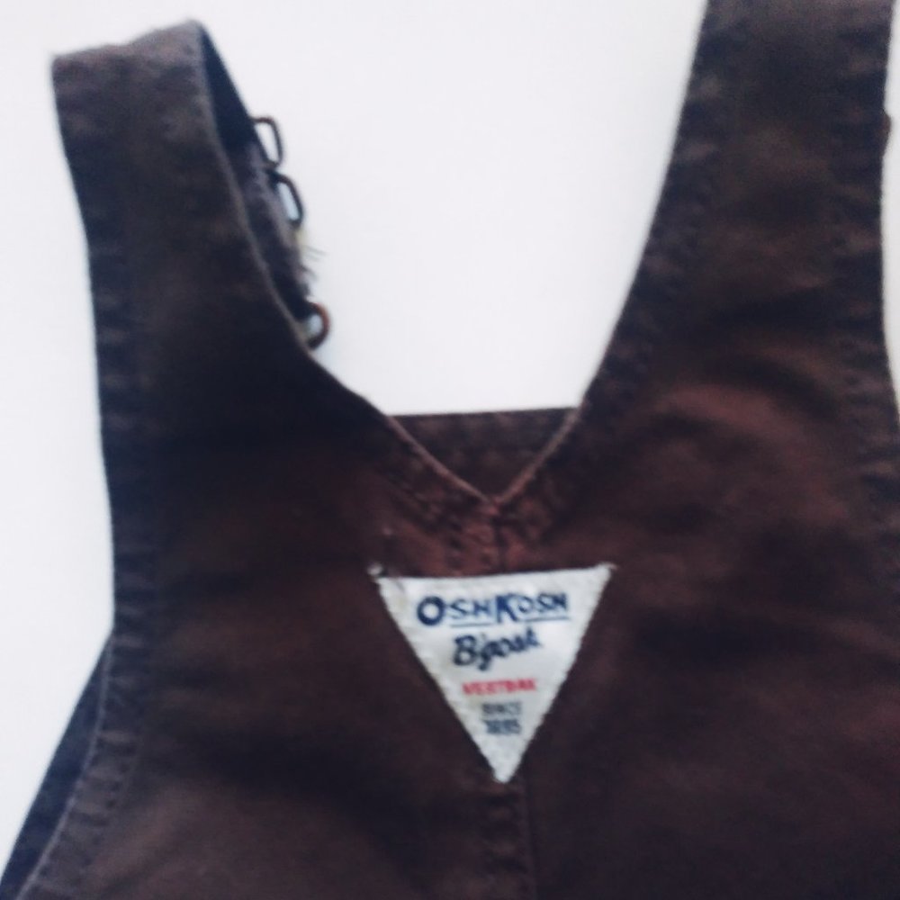 Oshkosh Overalls 6 Months Baby Suspenders - Picture 8 of 9